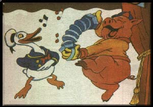 Donald und Peter Pig