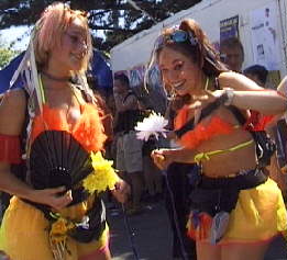 Streetparade massenhaft Chics