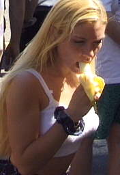 Streetparade St&auml;rke durch Banane